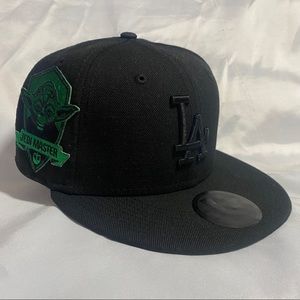 New Era Fitted LA Black/Black Star Wars Yoda ‘Zen Master’ Patch